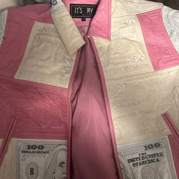 J.park | Jackets & Coats | Its My By J Park Vintage Pink White Ben 